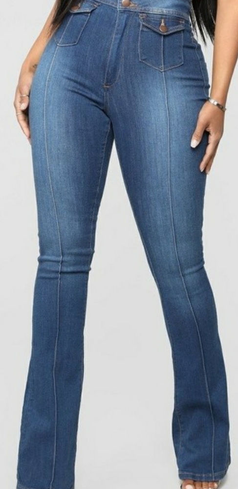 High Waisted Flare Jeans